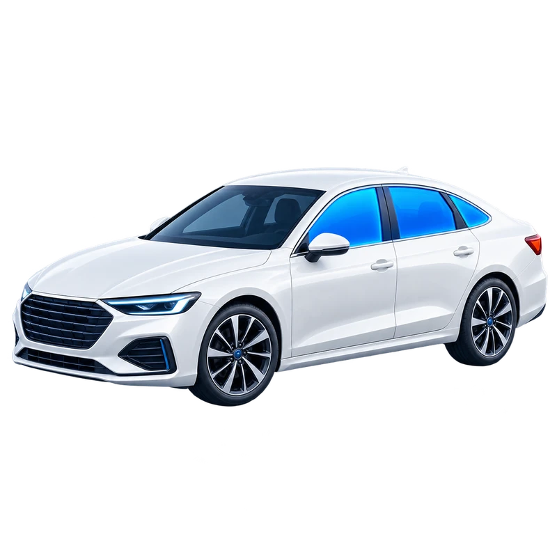 Side and quarter glass replacement illustration
